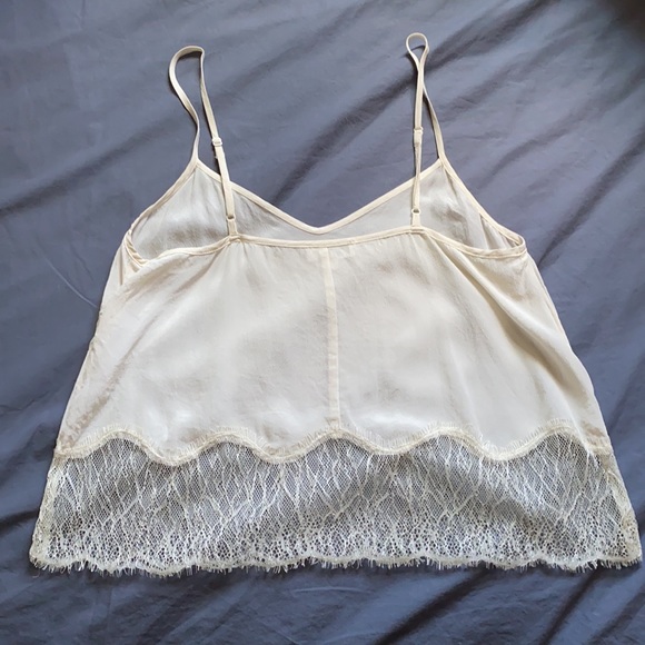 Aritzia Wilfred Cream Chimere Silk Camisole - XS - Picture 2 of 4